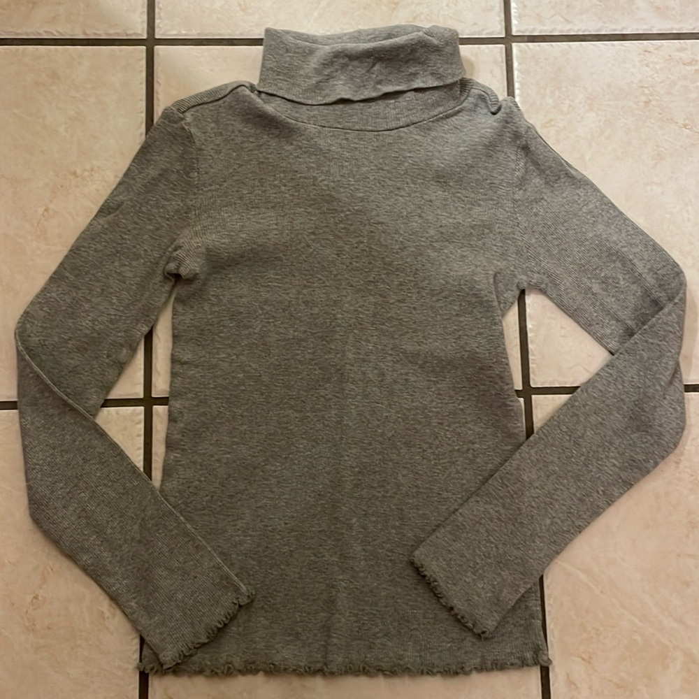 🩷 Cute Gap girls gray turtleneck